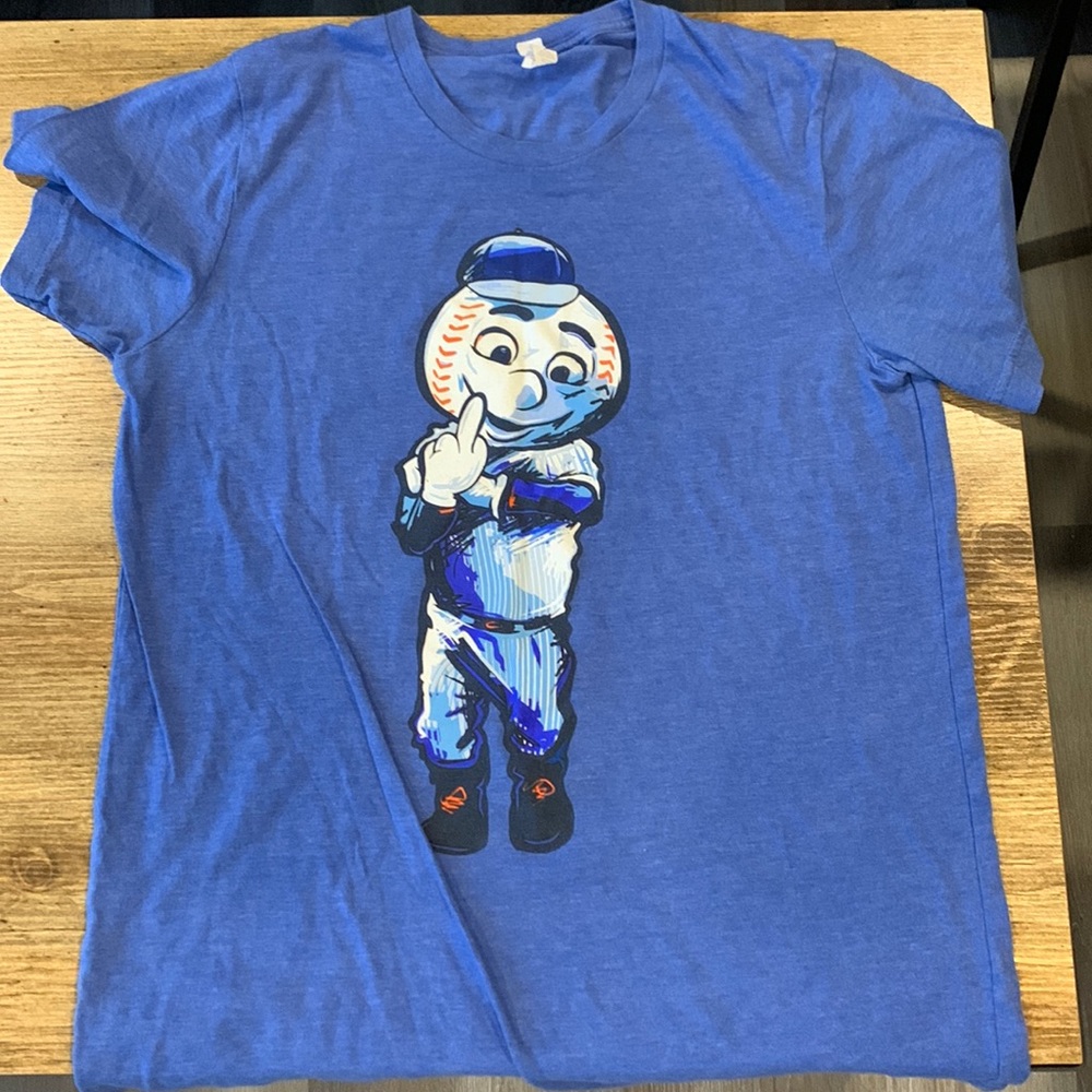 Mr Met Flipping the Bird Shirt